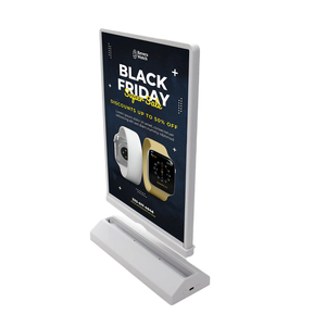 Tianlang A4/A5 mesa de doble cara escritorio telón de fondo soporte de exhibición caja de luz LED soporte de menú de restaurante cajas de luz publicitarias - Product Image 1