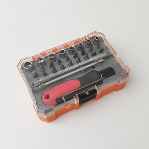 Lixin <b>Screwdriver</b> <b>Set</b> 28 Pieces Interchangeable <b>Bits</b> Metric System Home Use - Product Image 2