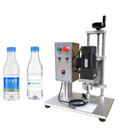 Prix usine DDX-450 semi-automatique bureau électrique capsuleuse plastique verre bouteille vis capsulage machine