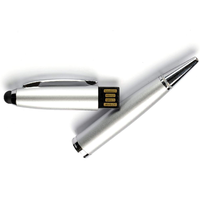 Clé USB en forme de stylo à bille, mémoire flash USB 2.0 4 Go/8 Go/16 Go/32 Go/64 Go/128 Go avec logo, vente en gros