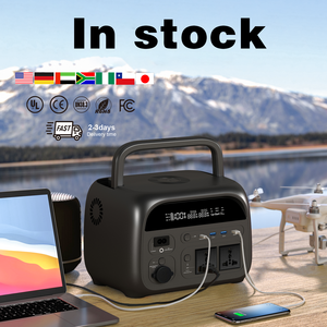 แบตเตอรี่สำรองแบบชาร์จไฟได้ Lifepo4 เครื่องกำเนิดไฟฟ้าพลังงานแสงอาทิตย์ฉุกเฉิน 400w 600w สถานีไฟฟ้าพกพา - Product Image 2