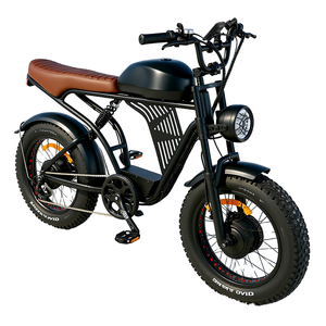 Vélo de montagne électrique intelligent Bluetooth avec moteur 500W, freins à disque, pneus larges et pneus surdimensionnés – Vente en gros - Product Image 1