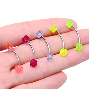 Getta Acero inoxidable Ojos <span class=keywords><strong>de</strong></span> <span class=keywords><strong>serpiente</strong></span> <span class=keywords><strong>Piercing</strong></span> Extremo <span class=keywords><strong>de</strong></span> la bola Curvo Barbell Puente ERL Lengua Anillo Acero Color Listo Envío Certificado ASTM - Product Image 5
