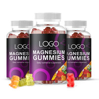 Complément Alimentaire Marque Blanche : Gommes au Magnésium Puissant pour la Récupération et le Sommeil – Complexe de Magnésium de Qualité Supérieure pour Adultes – Végétalien