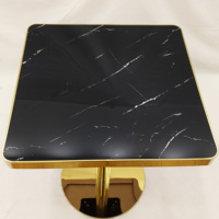High-End Square Acryl Couch tisch Feuchtigkeit beständiger und verdickter Luxus Minimalist Design Spezieller Tisch für Villa Hotels