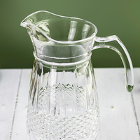 Usine vente chaude cuisine et table usage domestique 1800ML boisson jus verre à boire pichet d'eau