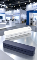 Printer Barcode Thermal Mini Nirkabel BT Android IOS dengan Dukungan ESC, Stok Tersedia, Pencetakan Struk A4