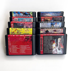 Cartucho de Juegos Múltiple PAL NTSC <span class=keywords><strong>5</strong></span> en 1, 32 en 1, 16 en 1, 15 en 1, 25 en 1, 35 en 1, 67 en 1 para <span class=keywords><strong>Mega</strong></span> Drive - Product Image 1