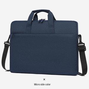 Sac pour ordinateur portable imperméable et antichoc, sacoche portable à bandoulière, 15,6 pouces, pour bureau, hommes et femmes, sacoche d'affaires personnalisée - Product Image 1