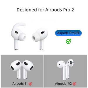 Puntas <span class=keywords><strong>de</strong></span> oreja <span class=keywords><strong>de</strong></span> repuesto <span class=keywords><strong>de</strong></span> silicona para <span class=keywords><strong>Airpods</strong></span> PRO 2 2022, Punta antideslizante para <span class=keywords><strong>airpods</strong></span> Pro2 - Product Image 3