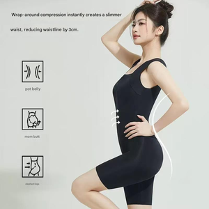 Faja Colombiana de Control Medio, Etapa 1, Postoperatoria, Transpirable, con Encaje, para Mujer, Venta al por Mayor - Product Image 4