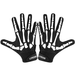Gants de football <span class=keywords><strong>NFL</strong></span> pour jeunes de qualité supérieure, design articulé, en silicone léger, excellents pour les jeux, parfaits pour la pluie - Product Image 4