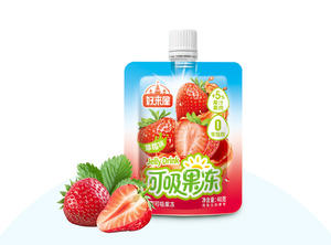 Venta al por mayor, 12 piezas divertidas, bebida de jugo de gelatina de verano para niños, 0 aperitivos saludables y gordos con embalaje de bolsa portátil para la escuela, viajes y fiestas - Product Image 6