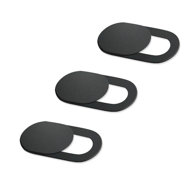 Ultra Thin Webcam Cover Laptop Shutter Magnet Slider Plastic Camera Cover Computer Security Camera Webcam Privacy Cover for Lapt