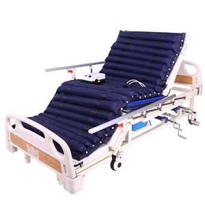 Nueva cama <span class=keywords><strong>de</strong></span> enfermería Manual multifuncional con elevación <span class=keywords><strong>de</strong></span> espalda, elevación <span class=keywords><strong>de</strong></span> piernas, giro izquierdo-derecho y asistencia para la defecación - Product Image 2