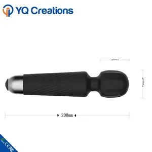 Vibrador de Varita Masajeador Erótico Corporal Recargable de Silicona Original Pretty Love, Juguetes Sexuales para <span class=keywords><strong>Mujeres</strong></span>, Disponible en Stock - Product Image 4