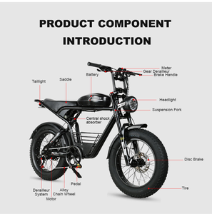 Bicicleta Eléctrica Todoterreno 2026 Sambike, Precio de Fábrica, Venta Caliente, Rápida, 55KM/H, 2000W/<span class=keywords><strong>1000W</strong></span>, Neumáticos Anchos para Adultos, Bicicleta de Montaña Eléctrica - Product Image 6