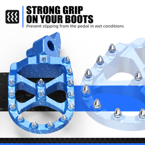 NICECNC Pedane Poggiapiedi Forgiate per Moto <span class=keywords><strong>Yamaha</strong></span> YZ250F YZ450FX WR450F 2024 YZ450F 2023-2024 <span class=keywords><strong>YZ</strong></span> <span class=keywords><strong>250F</strong></span> 450F 450FX - Product Image 5