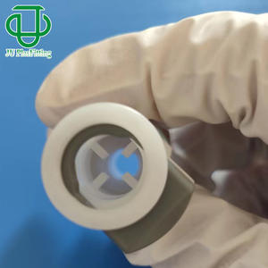 Raccord rapide en plastique <span class=keywords><strong>POM</strong></span> JU <span class=keywords><strong>Plast</strong></span>, corps 1/4, raccord cannelé 3/8 pour équipement de tuyauterie de fluides - Product Image 3