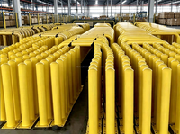 Poteau de barrière de sécurité extra robuste avec bandes réfléchissantes, tube de 0,08 pouce d'épaisseur, barrière anti-collision pour zone scolaire, chantier de construction, taille standard