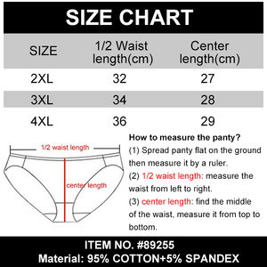 Sous-vêtements Féminins Yun Meng Ni Grande Taille Coton 2XL 3XL 4XL, <span class=keywords><strong>Culottes</strong></span> Sexy pour Femme - Product Image 2