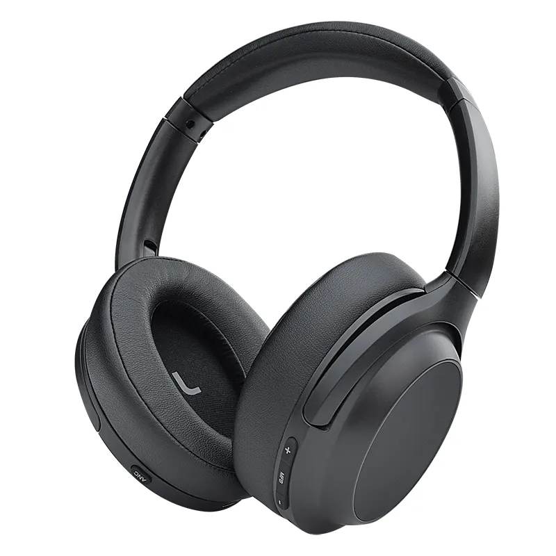 Bluetooth Deep Noise Cancelling Wireless 3D Sound Super Bass ENC Mic Waterproof over ear headphone