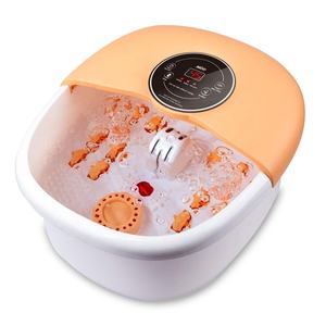 Bañera eléctrica de plástico con 14 rodillos para pies, instrumento de baño para pies, para Spa - Product Image 1