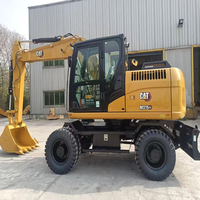 Excavatrice mobile sur roues CAT M315GC de haute qualité, 15 tonnes |   Profondeur de creusement de 4,62 m |   Rénovation de communautés résidentielles |   Offre à Durée Limitée