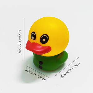 Vente en gros de canard zombie de bain Canard en caoutchouc à presser Caneton à décompression Canard jouet aquatique pour enfants - Product Image 4