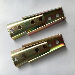 Bl Conical Buckle 90mm Zinc Plated Cold Rolled <b>Steel</b> Furniture Connector For Sofa Armrest Support - Product Image 2