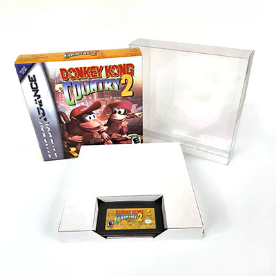 Nero-Donkeyed Kong Country 2 box con cartuccia
