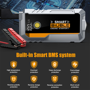 Xe Nhảy Khởi Động Tự Động Đa Chức Năng Xách Tay Xe Pin Khởi Động Xe Khởi Động Ngân Hàng Điện Pin Booster Kit - Product Image 4