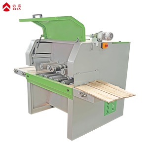 Nhà Máy bán hàng trực tiếp chế biến gỗ log cắt tự động cho ăn gỗ vuông đa lưỡi Rip Saw máy - Product Image 2
