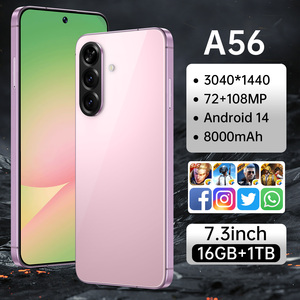 Original A56 siêu điện thoại thông minh 8GB + 256GB 5G Dual Sim 108mp phía sau máy ảnh Pháp và Tây Ban Nha điều hành điện thoại di động - Product Image 5