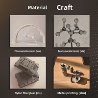 Jinhua 3D CNC Prototype Modèle Petit Lot Résine Nylon Anime Figurine Sculpture pour la Conception de Graduation Services d'usinage de voiture