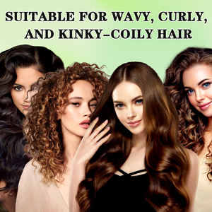 Crema Definidora de <span class=keywords><strong>Rizos</strong></span> de Etiqueta Personalizada, Realza los <span class=keywords><strong>Rizos</strong></span>, Añade Elasticidad al Cabello, Crema para Rizar el Cabello, Anti-Frizz, Suaviza el Cabello, Añade Brillo para los <span class=keywords><strong>Rizos</strong></span> - Product Image 3