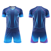 Maillot de football original à séchage rapide pour hommes, service OEM, fabrication en gros, maillot de football personnalisé avec numéro et nom