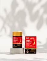 Complément alimentaire coréen hautement concentré, extrait de ginseng rouge, formule puissante, profil de composés bioactifs forts