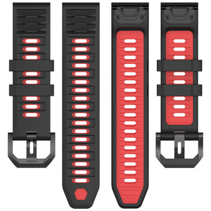 <span class=keywords><strong>Correa</strong></span> de Reloj de Silicona de Dos Tonos de 22/26 mm para <span class=keywords><strong>Garmin</strong></span> <span class=keywords><strong>Fenix</strong></span> 8 AMOLED 47 mm 51 mm 7 7X <span class=keywords><strong>6X</strong></span> 6 <span class=keywords><strong>Pro</strong></span> 5 5X Smartwatch - Product Image 5