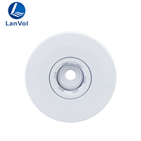 ABS-Vinyl-Liner-Pool-Rücklaufdüse mit Flanschdichtungssatz, 63 mm metrisches Gewinde, SPA-Pool-Anschluss