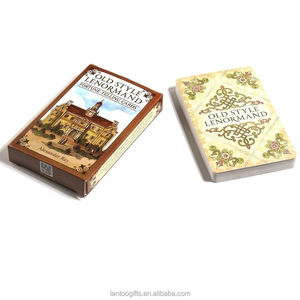 Vente chaude, boîte de cartes à jouer en papier imperméable de haute qualité, design personnalisé, impression de dessins animés, promotionnelle/cadeau, amour, famille, divertissement - Product Image 2