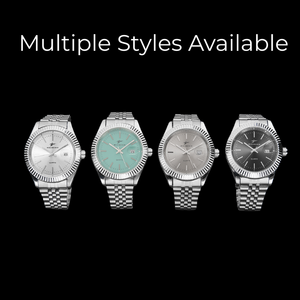 Montre <span class=keywords><strong>à</strong></span> quartz de luxe sport business en acier inoxydable avec cadran en verre et fonction <span class=keywords><strong>calendrier</strong></span> - Product Image 2