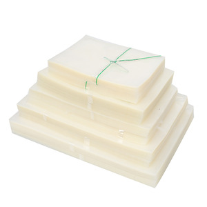 Transparent <b>Vacuum</b> Food <b>Bag</b> 14x20cm For Meat And Sausage Storage Compression Packaging Rectangle PE Material - Product Image 5