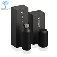 Caja de Cartón Corrugado Negra para Envíos, con Logotipo Personalizado, para Botellas de Agua, Jarras y Vasos, Gran Venta