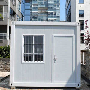 Casa Modular Prefabricada Contemporánea de 2 Dormitorios y 40 pies, Desmontable, con Panel Sándwich de Acero Transpirable para Garantía - Product Image 1