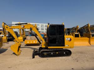 Excavatrice Caterpillar 306E2 d'occasion, 6 tonnes, moteur d'origine C2.4, faible nombre d'heures de travail, pompe à roulements, mini-pelle compacte - Product Image 3