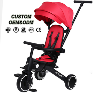Vente en gros de <span class=keywords><strong>tricycle</strong></span> pliable multifonctionnel <span class=keywords><strong>8</strong></span> en 1 pour bébé, vélo à 3 roues de haute qualité, norme européenne, <span class=keywords><strong>tricycle</strong></span> écologique pour bébé - Product Image 1