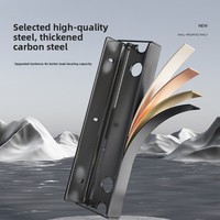 Étagère murale de cuisine pour épices, sans perçage, en acier au carbone, pour rangement et organisation des assaisonnements, vente en gros, directement de l'usine