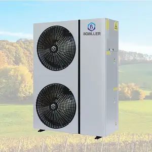DC Inverter Heat Pump Water Heater 15KW 18KW 23KW 25KW Air Source using R32 air water heat pump for house heating and cooling