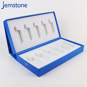 Cajas de papel de té personalizadas Caja de embalaje de cosméticos Embalaje de caja de regalo de alta calidad de lujo negro - Product Image 2